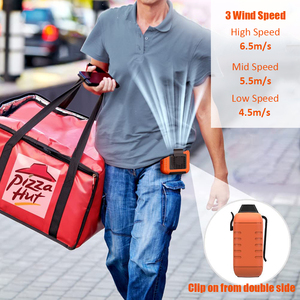 Hebron Di Động Điều Hòa Không Khí Mát USB Eo <span class=keywords><strong>Fan</strong></span> Xách Tay <span class=keywords><strong>Mini</strong></span> <span class=keywords><strong>Fan</strong></span> Màu Đen Cho Ngoài Trời - Product Image 5