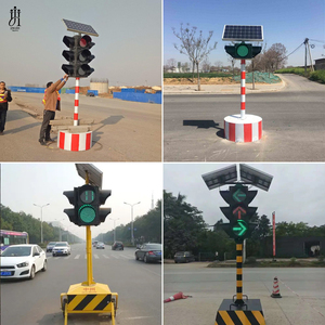 Lampu Lalu Lintas Tenaga Surya Harga Terjangkau Lampu Peringatan Lalu Lintas Tenaga Surya LED untuk Jalan - Product Image 5