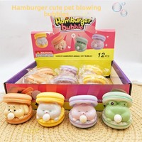 Grenzüberschreitende Explosions-Spielzeuge: Spritzblasen-Macaron-Hamburg-Entspannungs-Quetsch-Musik-Büro-Trick-Spielzeug-Ornamente aus PU & Kunststoff für Jugendliche