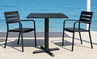 Table de salle à manger d'extérieur Yoshen Leisure au design contemporain pour événements, fêtes, villas, cours, hôtels - Mobilier d'extérieur