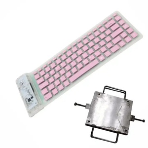 Clavier en silicone moulé sur mesure de haute qualité avec blocage de couleur pour usage domestique, moule en caoutchouc - Product Image 1