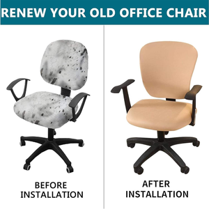 Chaise de bureau réglable pour le personnel Chaise de bureau en tissu Ordinateur Salle de réunion Travailleur Chaise de bureau à dossier moyen - Product Image 6