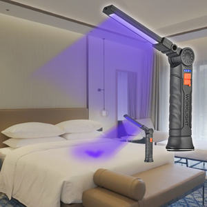 Linterna LED Recargable con Lámpara de Curado <span class=keywords><strong>Ultravioleta</strong></span>, <span class=keywords><strong>Luz</strong></span> de Trabajo Portátil con Imán en la Base, Modelo 395Nm - Product Image 4