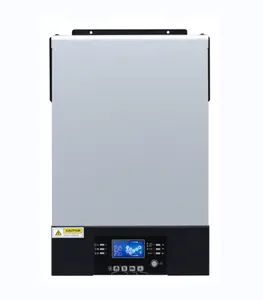 Manufacturer Pure Sine Wave Wide Voltage 6000VA 6000W Solar Inverter With Battery And Solar Charger