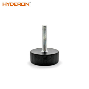 Hyderon Adjustable Cabinet Feet <b>Plastic</b> Anti-Slip Strip Design Heavy Duty <b>Shelf</b> Support Hardware Accessory - Product Image 2