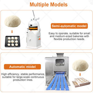 <span class=keywords><strong>Machine</strong></span> électrique de découpe et de façonnage de pâte à <span class=keywords><strong>pain</strong></span> pita, de boules de pâte à beignets et à burgers, et de diviseuse de pâte - Product Image 4