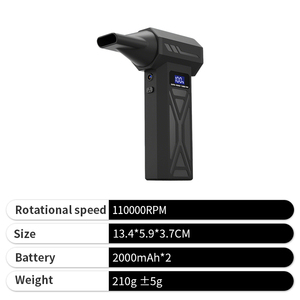 Souffleur d'air <span class=keywords><strong>sans</strong></span> <span class=keywords><strong>fil</strong></span> puissant 2026, ventilateur turbo 110000 tr/min pour le nettoyage d'ordinateurs, d'ordinateurs portables, d'appareils photo, d'intérieurs de voitures et d'électroniques - Product Image 3