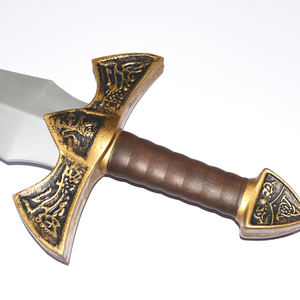 S0071 PartyGears Armi in Schiuma per LARP, Spada Medievale Vichinga da Cavaliere, Giocattolo per Attività all'Aperto, Accessori per Costumi e Cosplay - Product Image 2