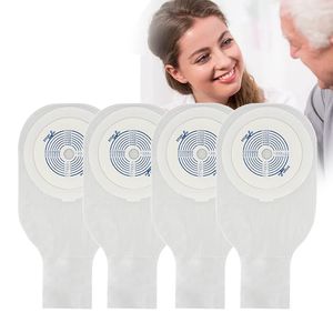 Bolsa de Ostomía de una Pieza, Material Hidrocoloide, Resistente al Agua, Cuidado Corporal, Bolsa para Excreciones de Estoma, Caja de 10 Piezas - Product Image 4
