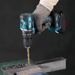 18V không dây đa chức năng 3 trong 1 tác động tuốc nơ vít và khoan điện công cụ dhp487 13mm tác động khoan cầm tay mạnh mẽ khoan - Product Image 5