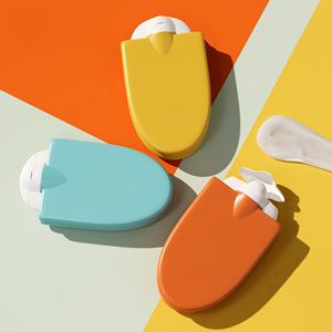 Emballage cosmétique unique et écologique, nouveau, texturé, à presser, logo personnalisé, contenant cosmétique pour écran <span class=keywords><strong>solaire</strong></span> - Product Image 4