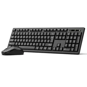 Juego de teclado y ratón Bluetooth inalámbricos para oficina, ordenador portátil de escritorio con logotipo personalizado de fábrica china OEM