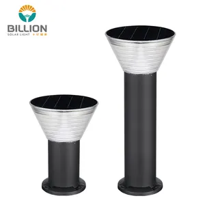 High Power Walkway Solar Led Garden Bollard Light Modern High Quantity Garden Outdoor Led Bollard Lamps Solar Lawn Lights