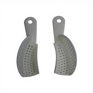 Set da 2 Pezzi Portaimpronte Dentali Monouso in Plastica Trasparente, Vassoi per Protesi, Supporto per Denti in 5 Misure - Product Image 2