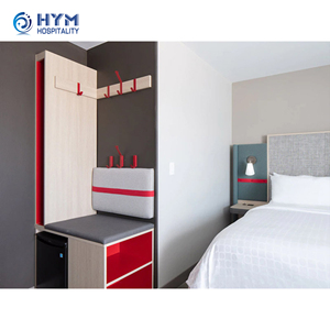 Ensemble de meubles de chambre d'hôtel personnalisés en bois de chêne moderne Avid by IHG <span class=keywords><strong>Hyman</strong></span> - Product Image 1
