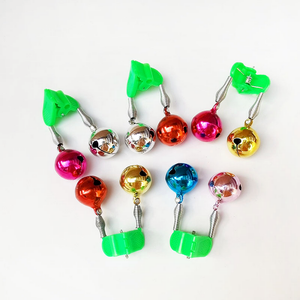 Indicateur de morsure de pêche petites cloches pôle de mer canne à <span class=keywords><strong>lancer</strong></span> pince pointe pince veilleuse cloche alarme accessoires de pêche - Product Image 5