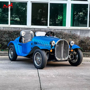 Vendita Diretta dalla Fabbrica: Auto Elettrica Classica a 2 Posti e 4 Ruote, Stile Vintage Retrò, Golf Cart Personalizzabile nel Colore, Auto Elettrica Vintage - Product Image 6