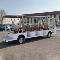 Livraison gratuite dans le monde entier, bus touristique classique 14 places, bus touristique à propulsion électrique pure, équipé d'une batterie au lithium