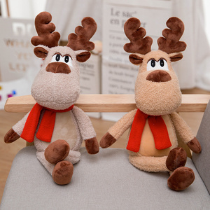 Cadeau de Noël Jouets en <span class=keywords><strong>peluche</strong></span> d'orignal de Noël mignons pour Noël - Product Image 6