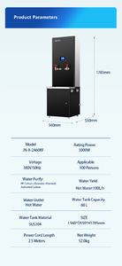 ตู้กดน้ำเชิงพาณิชย์ Jn-a-2a60kf เครื่องทำน้ำร้อนอัตโนมัติเชิงพาณิชย์ เครื่องทำน้ำร้อนแบบสเต็ปความจุขนาดใหญ่สำหรับโรงงาน สำนักงาน โรงเรียน - Product Image 6
