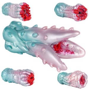 GEEBA Fantasía Alienígena Planta Masturbadora Monstruo Flor Piranha Copa de Ejercicio Masculina Vagina de Bolsillo Juguetes Sexuales Precio al por Mayor - Product Image 2