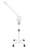 Vaporizador Facial Profesional de Ozono con Lámpara de Aumento Nano, 750W, Limpieza Profunda, Tanque de Agua Metálico de 700ml, para Uso Doméstico