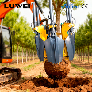 Cây Spade máy xúc tập tin đính kèm cây Digger cây nâng lên cây di chuyển Thiết bị thủy lực cấy máy - Product Image 2