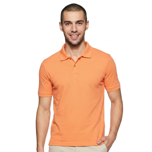 Camiseta Polo de Manga Corta Informal para Hombre, Color Sólido, Transpirable, Deportiva, de Negocios, Nueva Moda y Camiseta de Golf a Rayas - Product Image 1