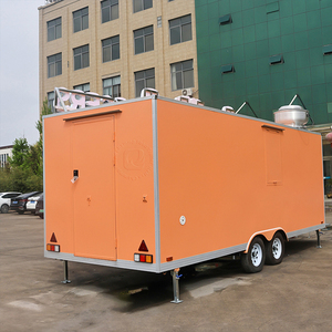 Remorque alimentaire mobile homologuée pour la route, conforme aux normes DOT et UE, avec châssis stable pour les États-Unis et l'Europe - Product Image 3