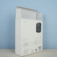 Caja de embalaje corrugada personalizada para taladro de uñas con motor eléctrico de cepillo, plegable, de materiales reciclados, con forro de esponja, compatible con RoHS