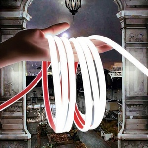 Bande lumineuse LED COB SMD 5050 RGB large 576 LED, blanc chaud, indice de reproduction des couleurs CRI90, dimmable, 12V, paysage, certifiée ROHS, 5M - Product Image 3