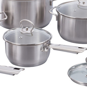 Juego de Ollas y Sartenes de Acero Inoxidable Chefmate de 12 Piezas para Cocina <span class=keywords><strong>India</strong></span> - Product Image 3