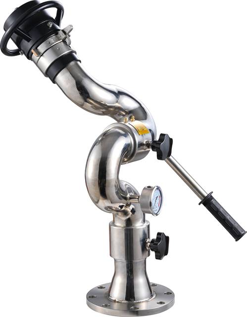 Stainless Steel Manual/Electric Fixed Water Monitor Long-Range Self-Seeking Fire Monitor