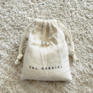 Sacs à bijoux en coton biologique à cordon coulissant, doux, petits, en tissu calicot et flanelle, emballage cadeau recyclable, vente chaude - Product Image 3