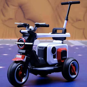 Motocicleta de juguete recargable para niños, <span class=keywords><strong>bici</strong></span> con batería para bebé de <span class=keywords><strong>12</strong></span> V, con mango de empuje, China - Product Image 5