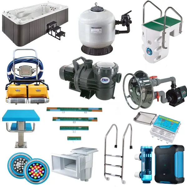 Guangzhou Pikes Full Sets Swimming Pool Equipments Filter Pump And Accessories