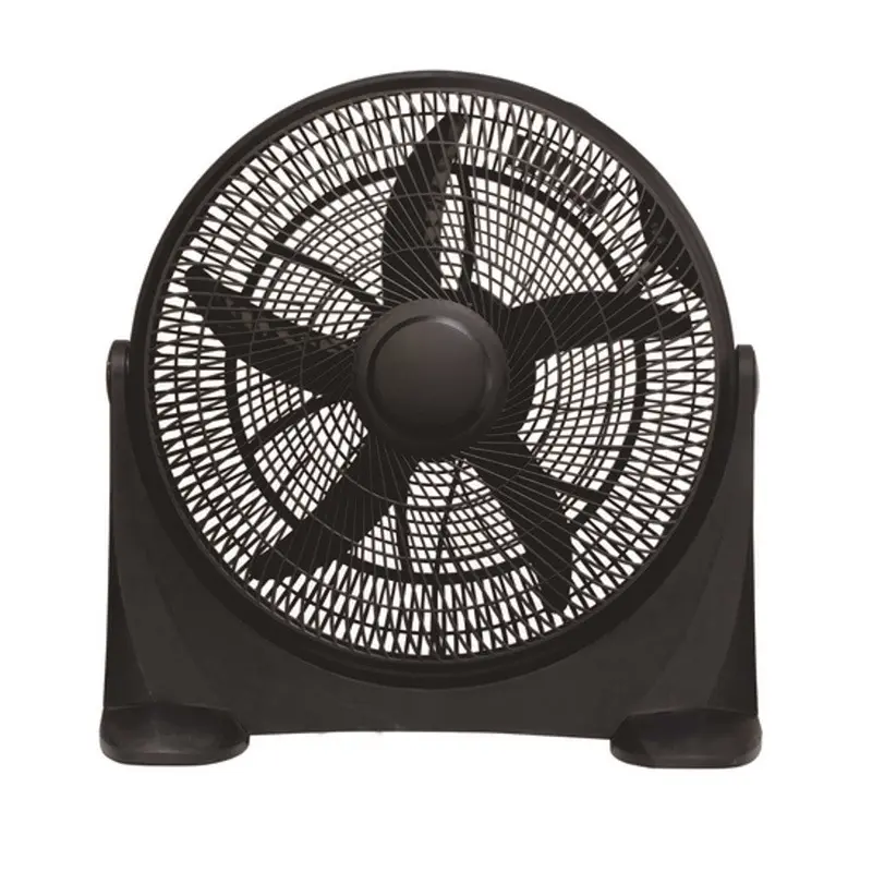 Jetsh 20 inch home fashion radio fan Plastic horn fan blade Portable environmental protection turning box fan