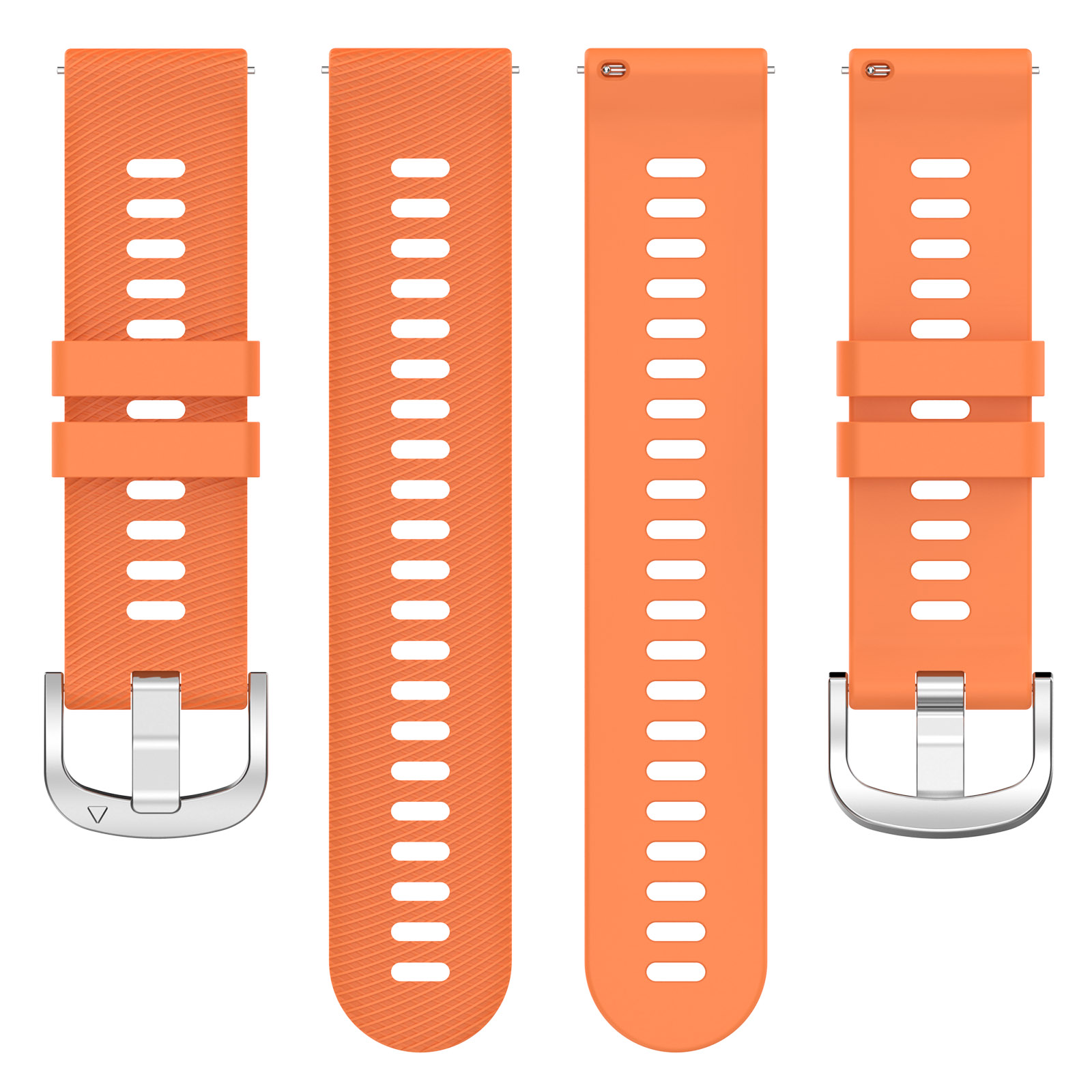 Silicone Strap for Gamin Vivoactive4 18mm 20mm 22mm Watch Band with Cross Pattern Silicone Correa