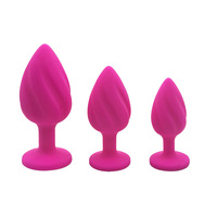 Unisex Analplugs in Verschiedenen Größen und Farben mit Glatter Textur Anal-Trainingsplugs Erotikspielzeug für Erwachsene