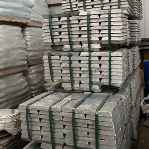 Lingots en alliage de zinc de haute pureté 99.9 99.995% lingots de métal de tige de zinc prix par kg - Product Image 3