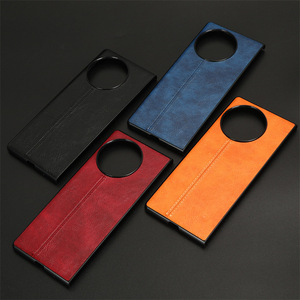Cuir PU de luxe + coque arrière de téléphone à texture de motif de vache PC pour vivo <span class=keywords><strong>X</strong></span> Fold 2 - Product Image 2