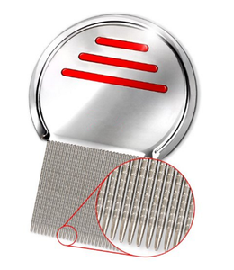 Thép không gỉ xử lý và pins tóc con người chống Chí Chí bọ chét Tick louse bọ chét làm sạch loại bỏ Chí Lược - Product Image 5