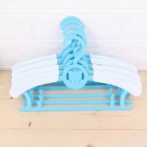 Children's Extendable <b>Plastic</b> Infant Clothes Hangers Non-Slip Baby Swimwear Dryer Rack Dress Hanger Bathroom - Product Image 1
