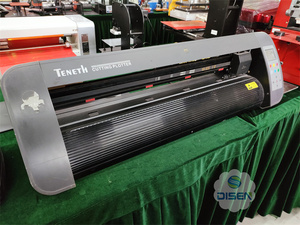 Sử Dụng Giá CuộN Để Cuộn Máy Đồ Họa Pvc Flex Banner Vinyl Sticker Decal 720 Mét <span class=keywords><strong>Teneth</strong></span> Cắt Decal - Product Image 4