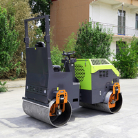 1 tonne 2 tonne 3,5 tonne compactage vibrant rouleau de route machine asphalte tour sur mini compacteur pour l'industrie de la construction