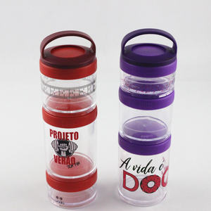 מחסנית חלבון אבקת מנעול מיכל אחסון צנצנות - Product Image 3