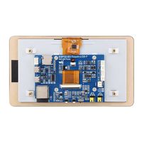 Placa de Desarrollo JinQuanJiu ESP32 S3 con Pantalla Táctil de 7 Pulgadas, Programación LVGL, Interfaces CAN RS485 I2C, Compatible con Linux