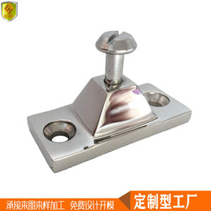 Base de Acero Inoxidable Marino de 49*22mm con Forma de Pagoda y Montaña, Accesorios para Yates, Barcos de Pesca y Lanchas Rápidas - Product Image 6