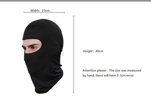 Masque de ski/balaclava personnalisé imprimé avec logo pour homme, protection solaire, doublure intérieure de casque de moto/vélo - Product Image 5