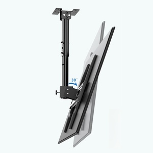 40kg Công suất Heavy Duty thép phổ Trần TV núi nghiêng 30 ° treo khung TV cho Flat & cong TV 20-60 inch - Product Image 2